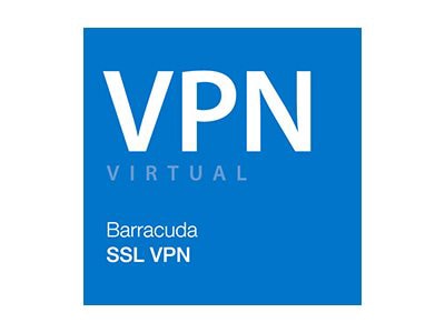 Barracuda SSL VPN 380VX - subscription license (1 year) - 50 estimated concurrent users, 2 CPU cores