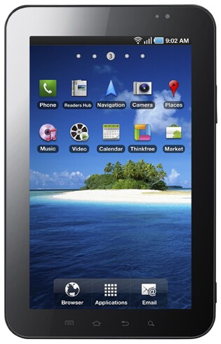 Samsung Galaxy Tab WiFi - tablet - Android 2.2 - 16 GB - 7" - white