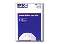 Epson - photo paper - semi-glossy - 20 sheet(s) - Letter - 251 g/m²