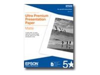 Epson Ultra Premium - presentation paper - matte - 50 sheet(s) - Letter -  192 g/m² - S041341 - Paper & Labels 