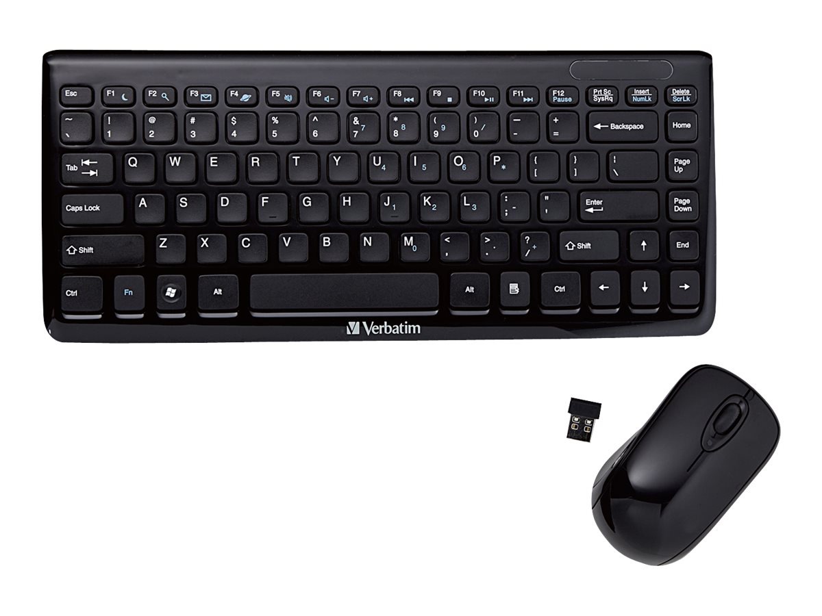 Verbatim Mini Wireless Slim Keyboard and Mouse