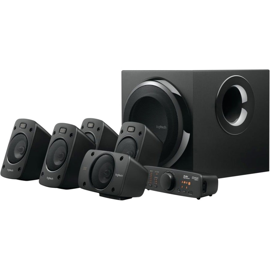 Logitech Z-906 - speaker system - for home theater