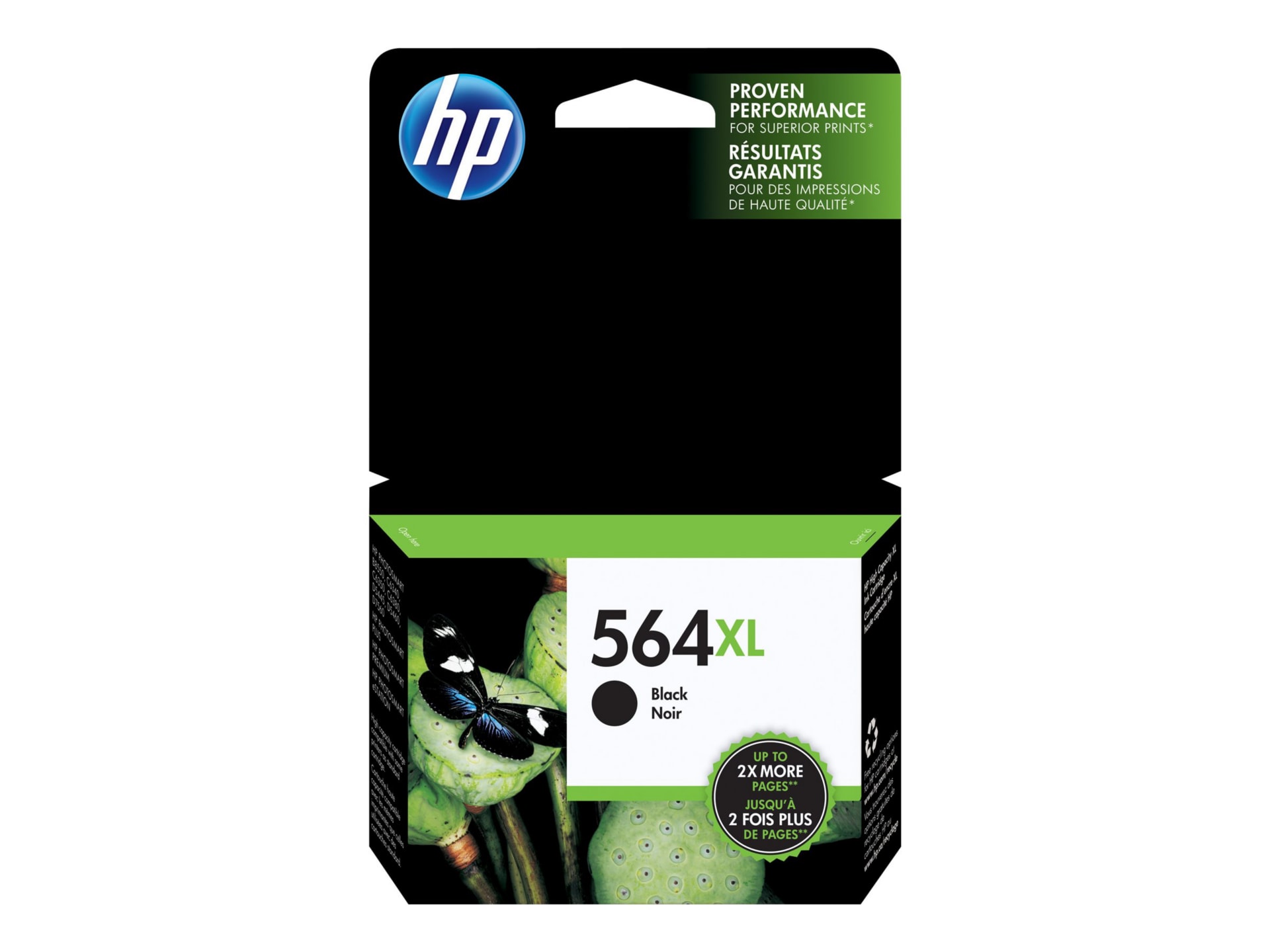 HP 564XL Black High Yield Ink Cartridge