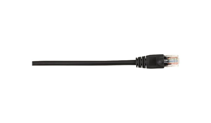 Black Box patch cable - 1 ft - black
