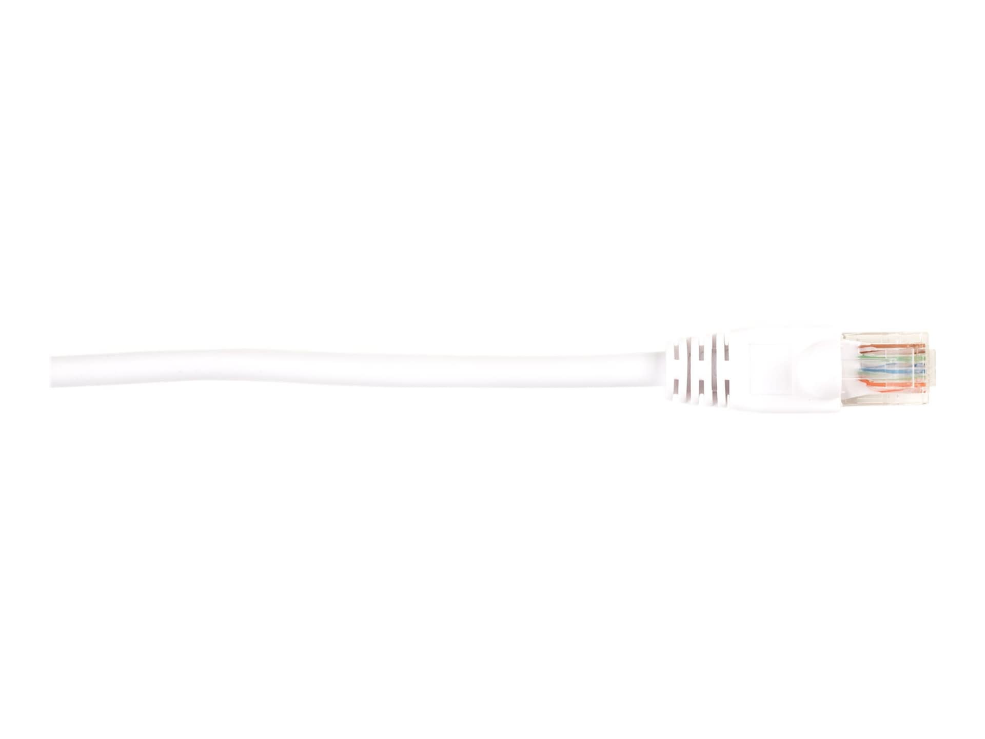 Black Box patch cable - 1 ft - white