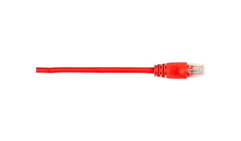 Black Box patch cable - 2 ft - red