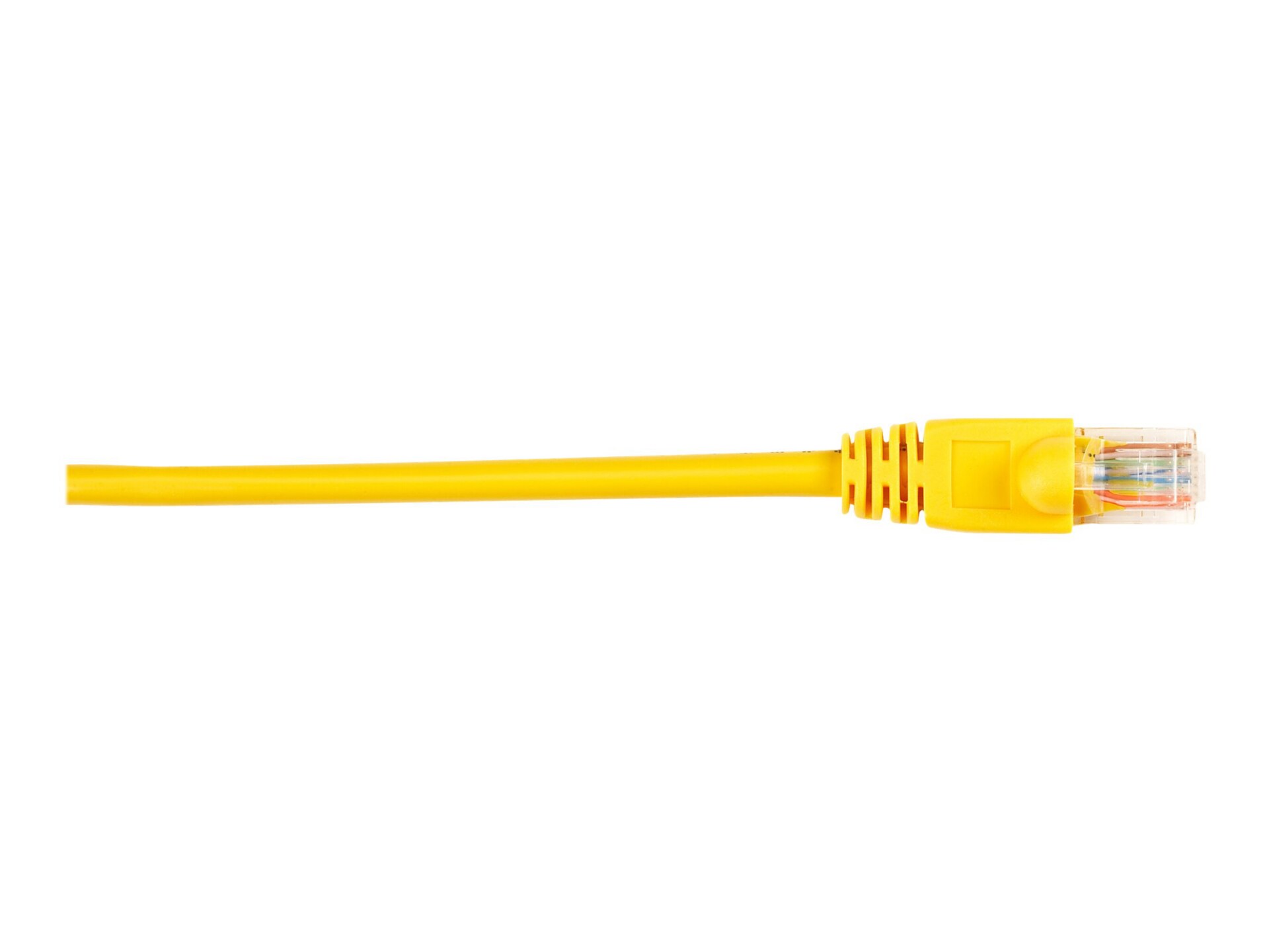 Black Box patch cable - 3 ft - yellow