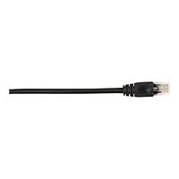 Black Box 4ft Cat5 Cat5e UTP Ethernet Patch Cable Black PVC Snagless, 4'