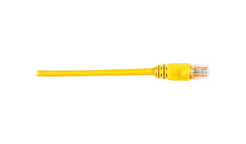 Black Box patch cable - 5 ft - yellow