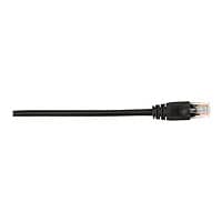 Black Box 7ft Cat5 Cat5e UTP Ethernet Patch Cable Black PVC Snagless, 7'