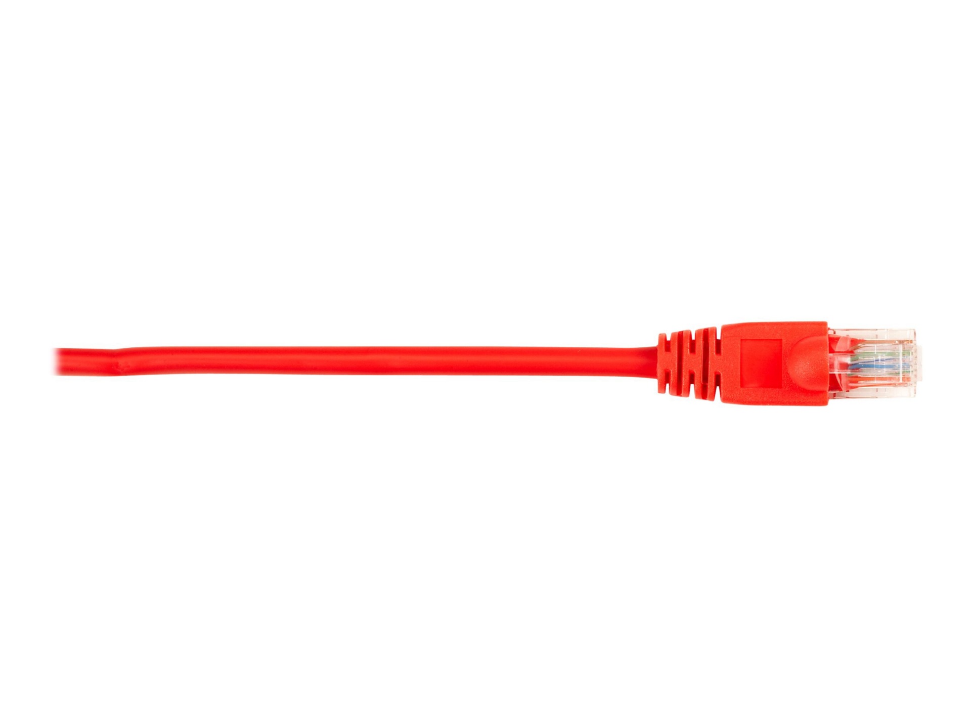 Black Box patch cable - 15 ft - red