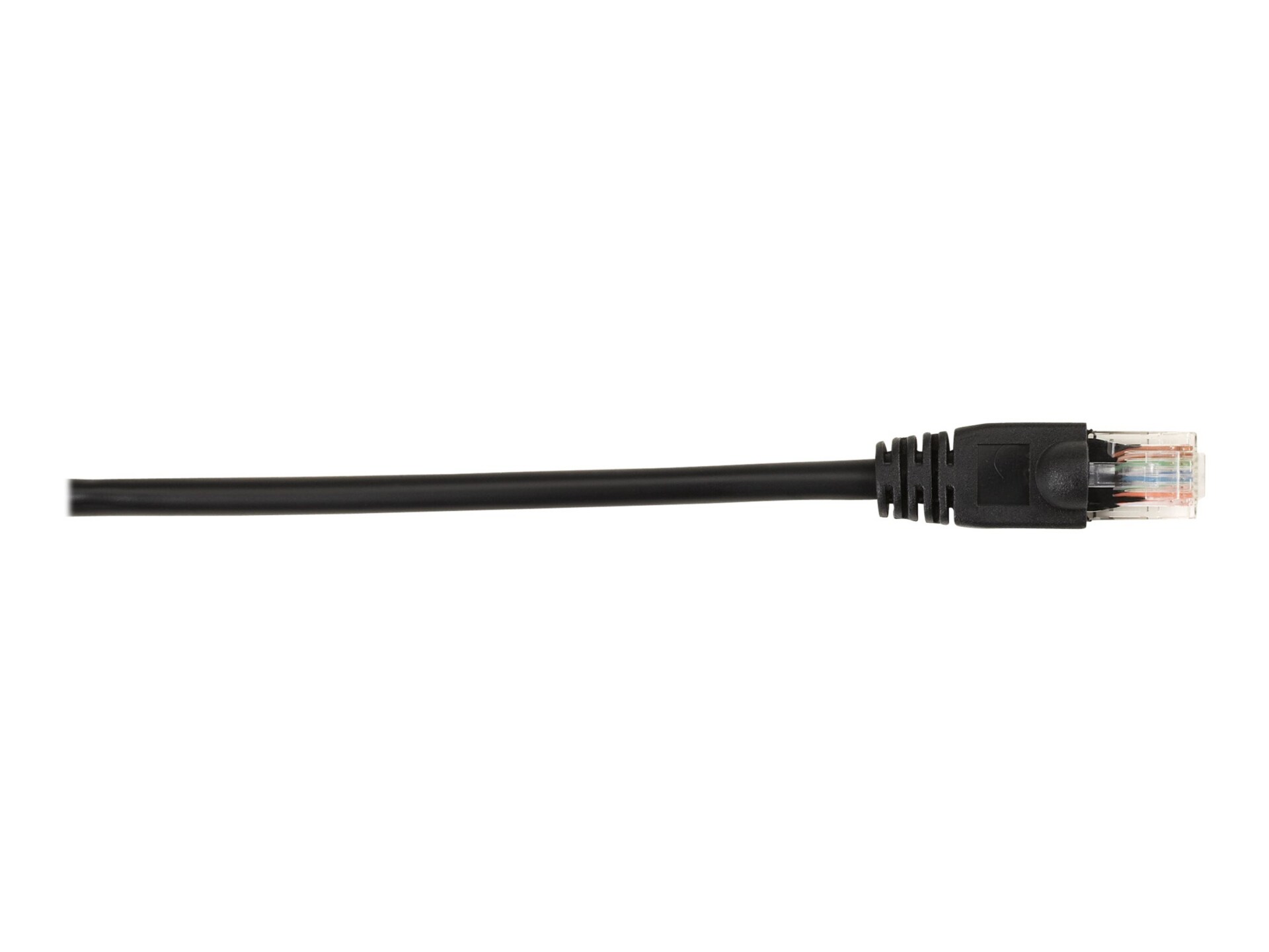 Black Box patch cable - 1 ft - black