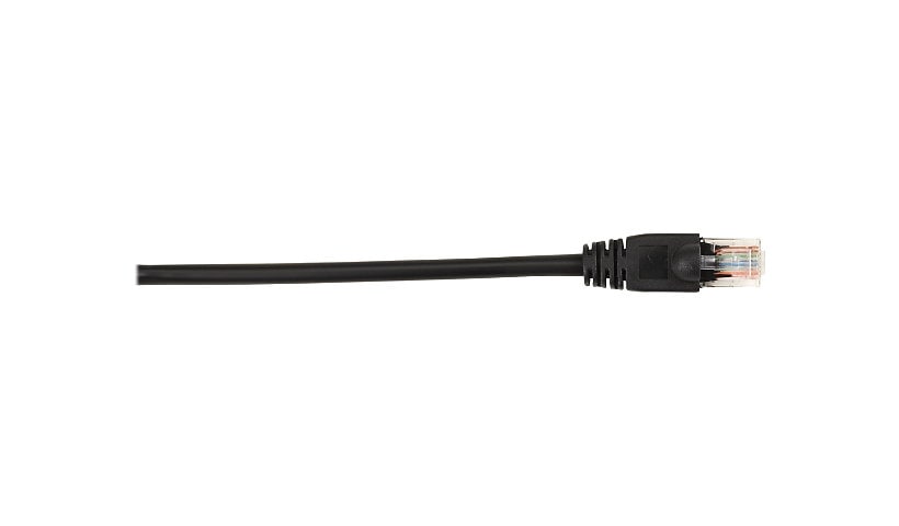 Black Box patch cable - 1 ft - black