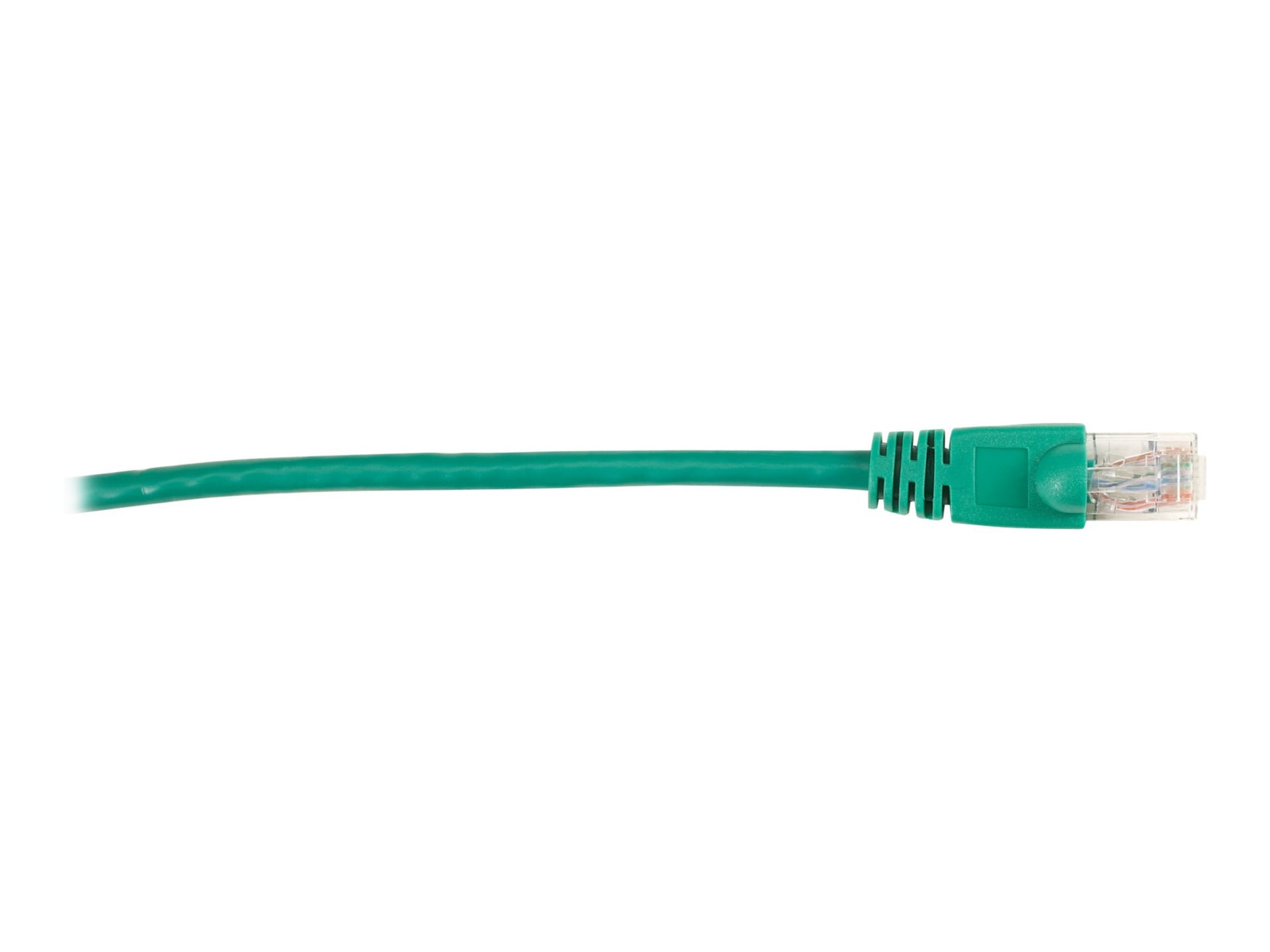 Black Box 1ft Green CAT6 Gigabit UTP Patch Cable, 250Mhz, Snagless, 1'