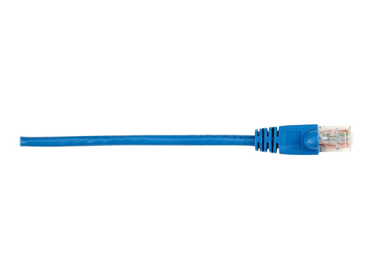Black Box 2ft Blue CAT6 Gigabit UTP Patch Cable, 250Mhz, Snagless, 2'