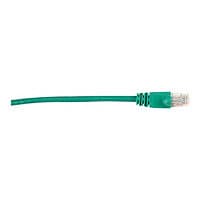 Black Box 2ft Green CAT6 Gigabit UTP Patch Cable 250Mhz Snagless 2'