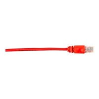Black Box 3ft Red CAT6 Gigabit UTP Patch Cable, 250Mhz, Snagless, 3'