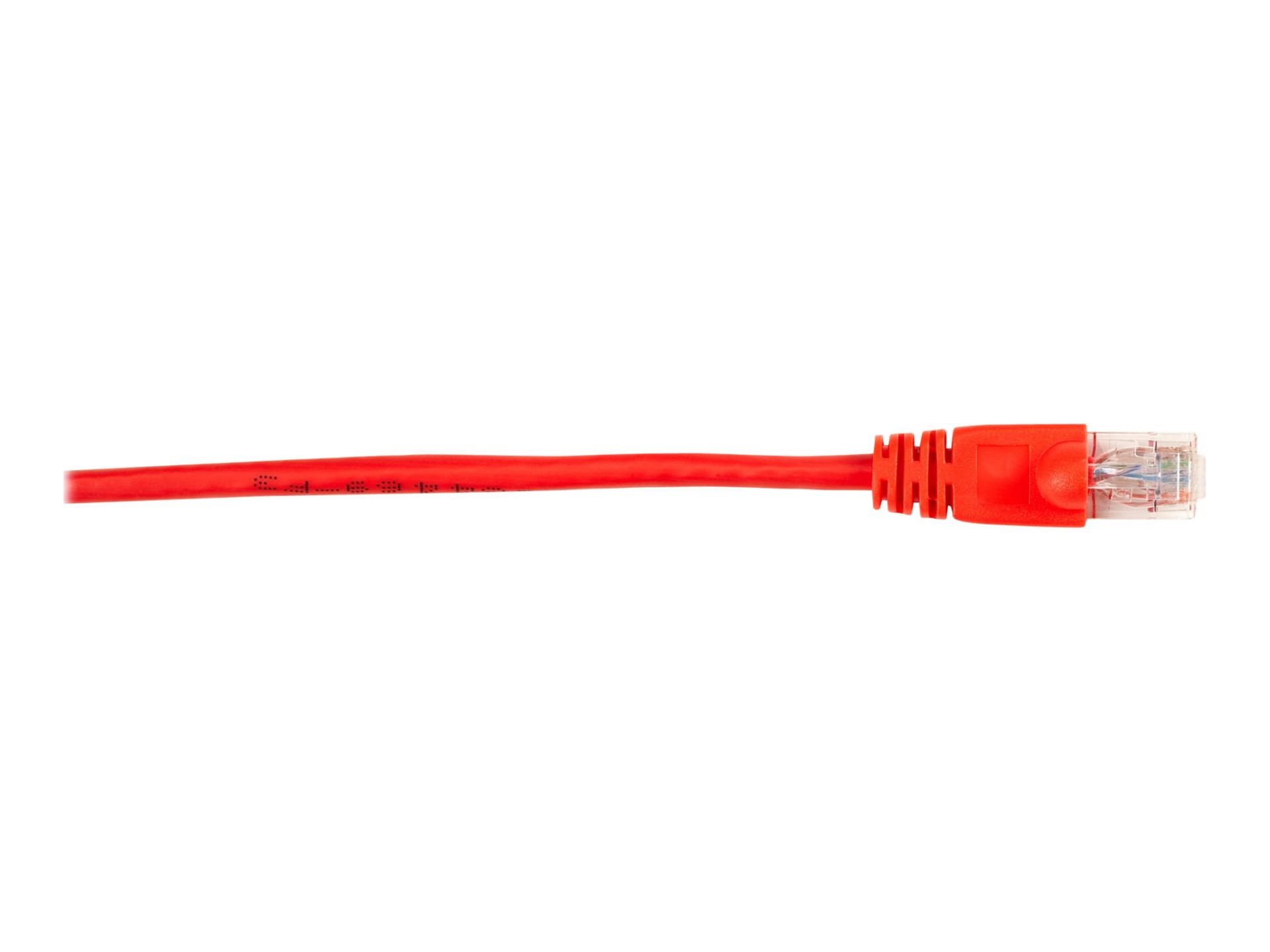 Black Box patch cable - 4 ft - red