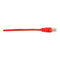 Black Box patch cable - 4 ft - red