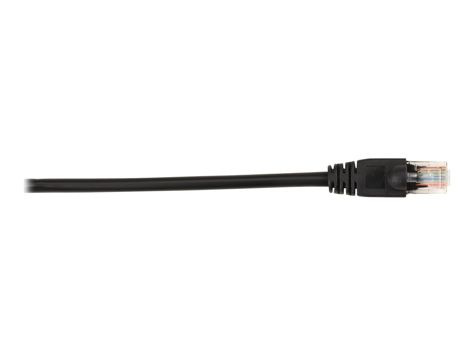 Black Box patch cable - 5 ft - black