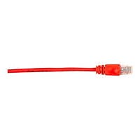 Black Box patch cable - 5 ft - red