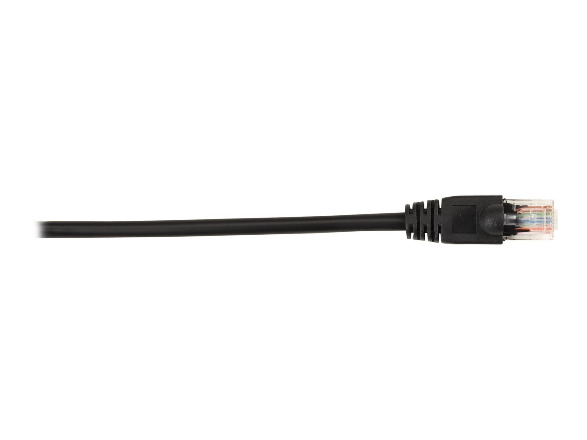 Black Box 6ft Black CAT6 Gigabit UTP Patch Cable, 250Mhz, Snagless, 6'