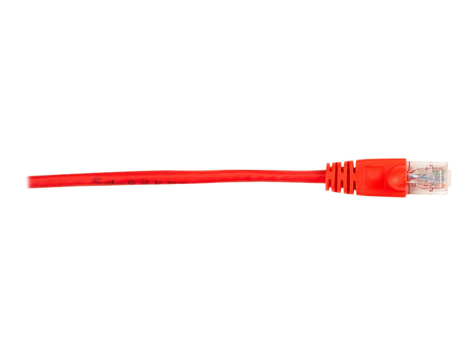 Black Box 6ft Red CAT6 Gigabit UTP Patch Cable, 250Mhz, Snagless, 6'