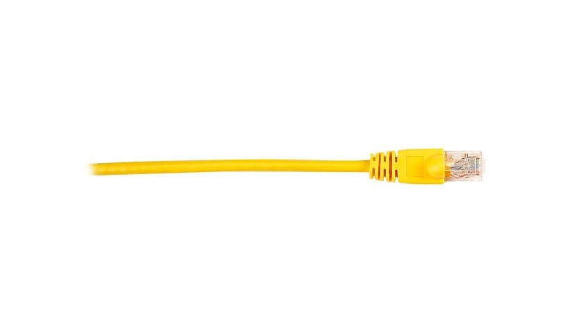 Black Box patch cable - 6 ft - yellow