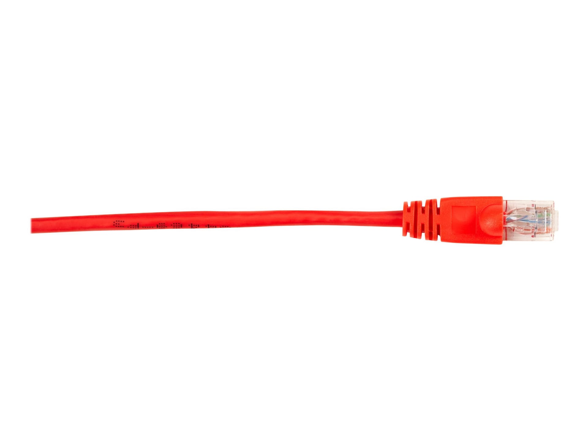 Black Box 10ft Red CAT6 Gigabit UTP Patch Cable, 250Mhz, Snagless, 10'