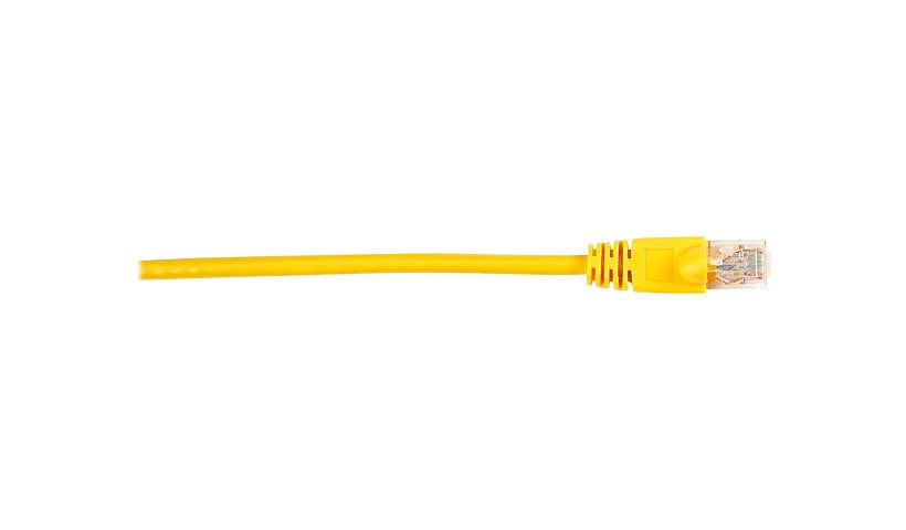 Black Box patch cable - 15 ft - yellow