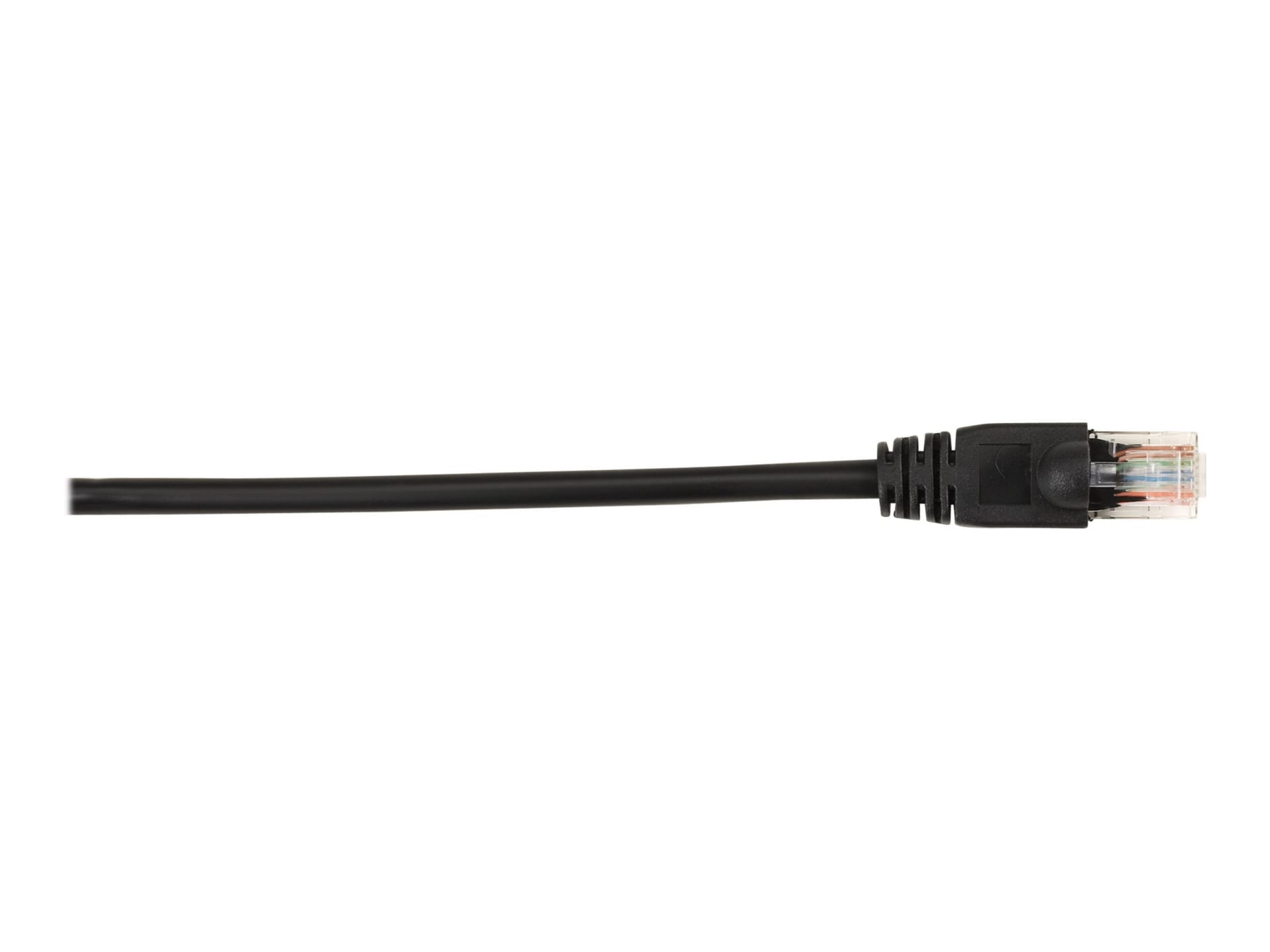 Black Box 25' 250Mhz Snagless CAT6 Gigabit UTP Patch Cable  - Black