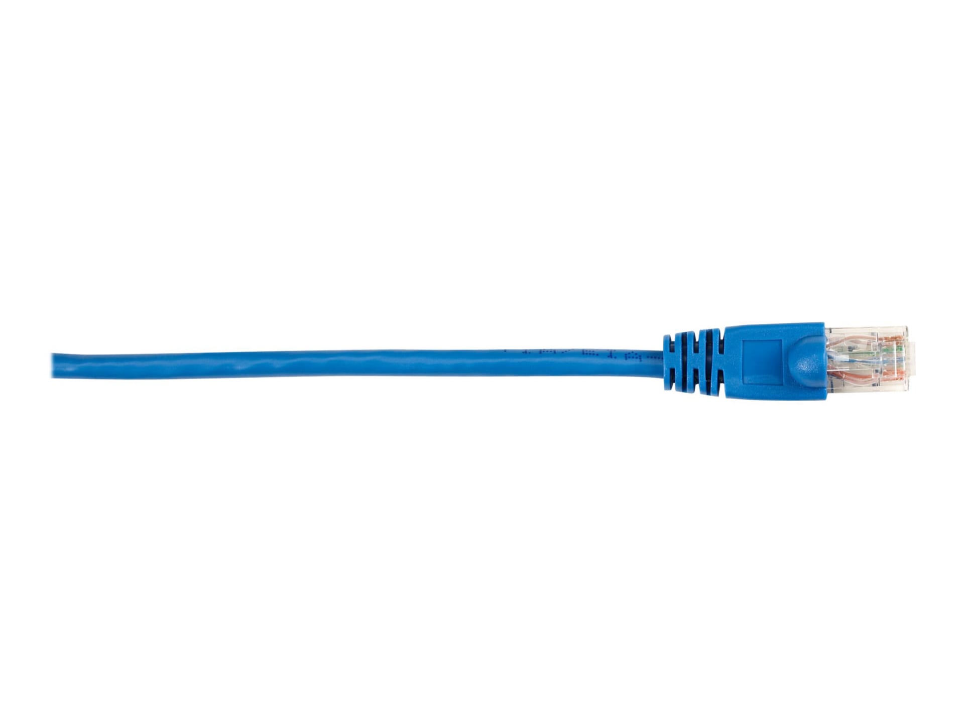 Black Box 25ft Cat6 UTP Ethernet Patch Cable Blue PVC Snagless, 25'
