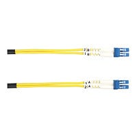 Black Box 1M LC/LC Duplex Single-mode 9-micron Fiber Patch Cable, Yellow
