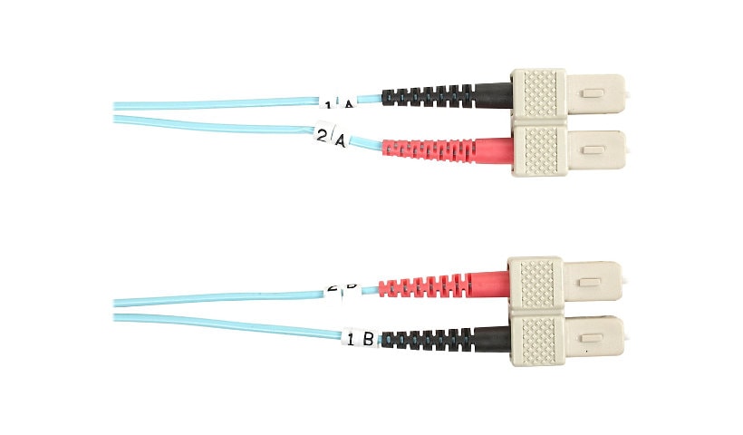 Black Box Connect patch cable - 3.3 ft - aqua