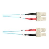 Black Box Connect patch cable - 3.3 ft - aqua