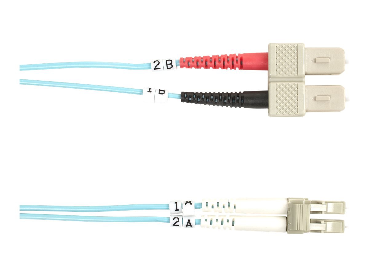 Black Box Value Line 10-GbE - patch cable - 2 m - aqua