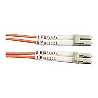 Black Box 2M LC/LC Duplex Multimode 50/125 OM2 Fiber Patch Cable, Orange