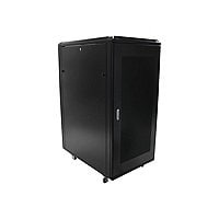 StarTech.com 25U Portable Server Rack Cabinet - 36 in. Deep - Casters