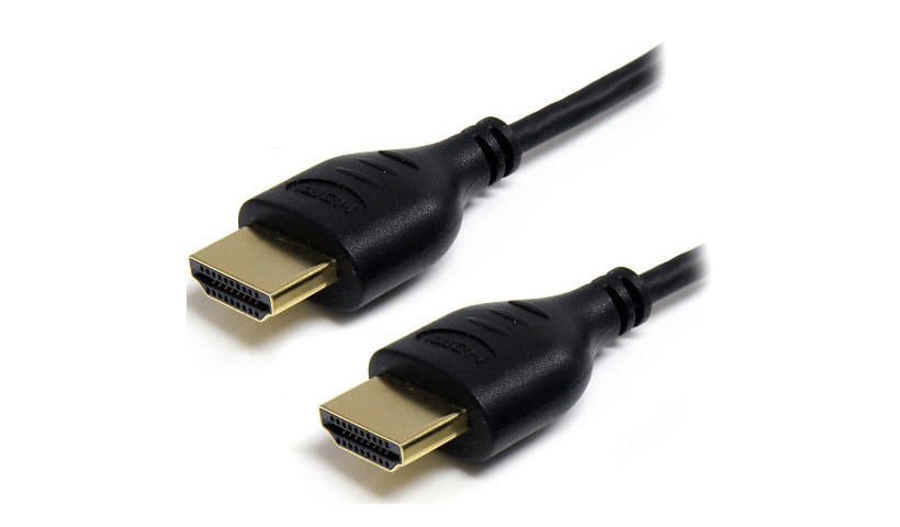 StarTech.com 3ft Slim HDMI Cable 4K 30Hz UHD, High Speed HDMI w/ Ethernet