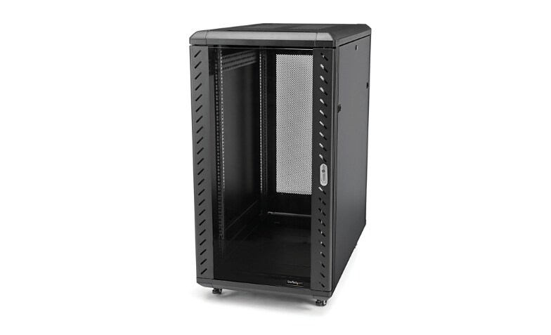 Startech Com 25u Portable Server Rack Cabinet 36 In Deep