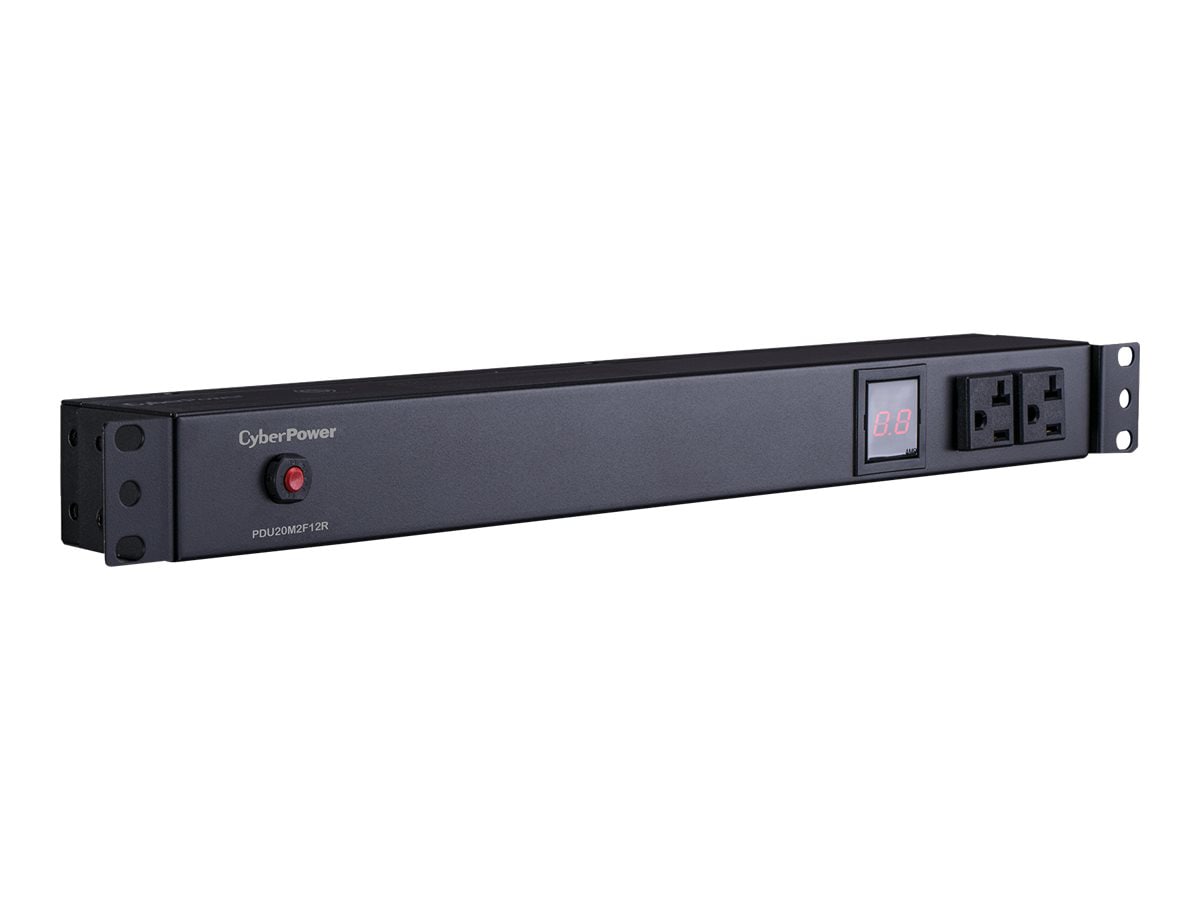 Thumbnail 2 of 5 for CyberPower Metered Series PDU20M2F12R - power distribution unit