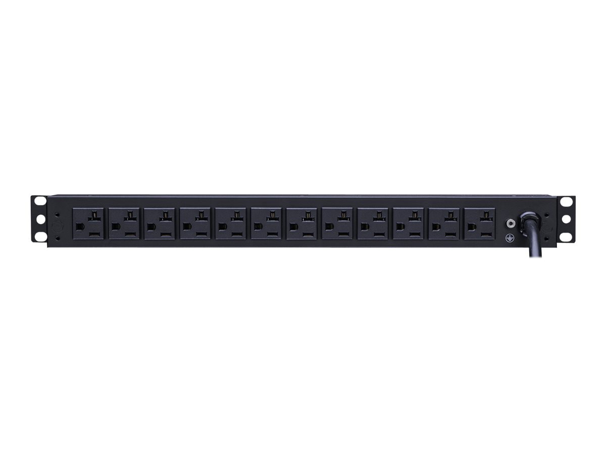 Thumbnail 4 of 5 for CyberPower Metered Series PDU20M2F12R - power distribution unit