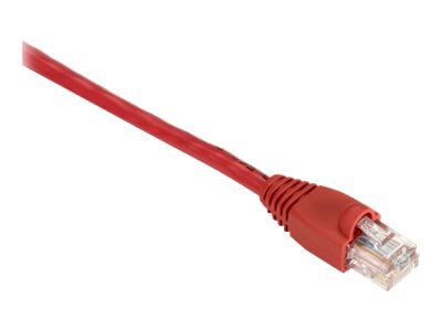 Black Box GigaBase patch cable - 10 ft - red