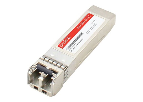Proline Finisar FTLX8571D3BCV Compatible SFP+ TAA Compliant Transceiver - SFP+ transceiver module - Gigabit Ethernet, 10