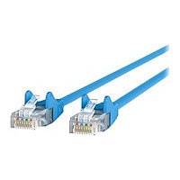 Belkin Cat5e/Cat5 6ft Blue Snagless Ethernet Patch Cable, PVC, UTP, 24 AWG, RJ45, M/M, 350MHz, 6'