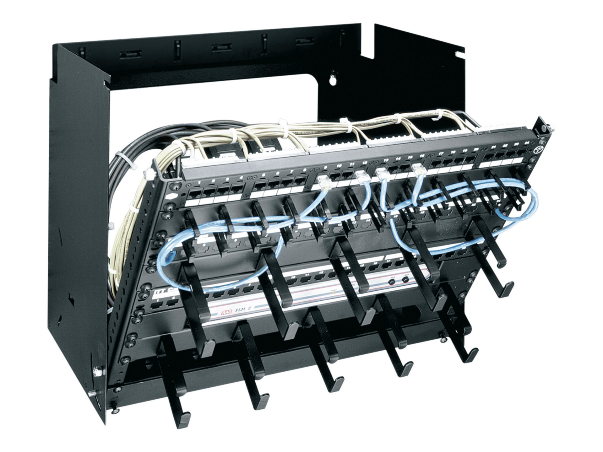 DataTel PPM Series cabinet - 8U - 19"
