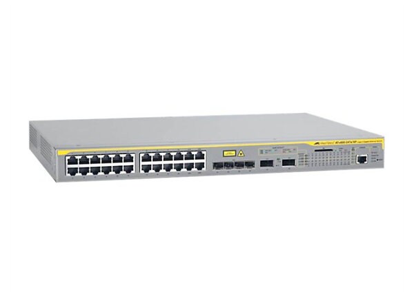 Allied Telesis AT x600-24Ts/XP - switch - 24 ports - managed