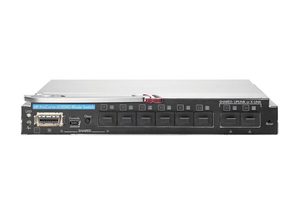 HPE 6120XG Blade Switch - switch - 8 ports - managed - plug-in module