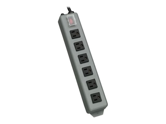 Tripp Lite Waber Power Strip 6-Outlet Industrial Right Angle 5-15R 15ft Crd