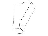 Wiremold Uniduct 2986 - cable raceway drop